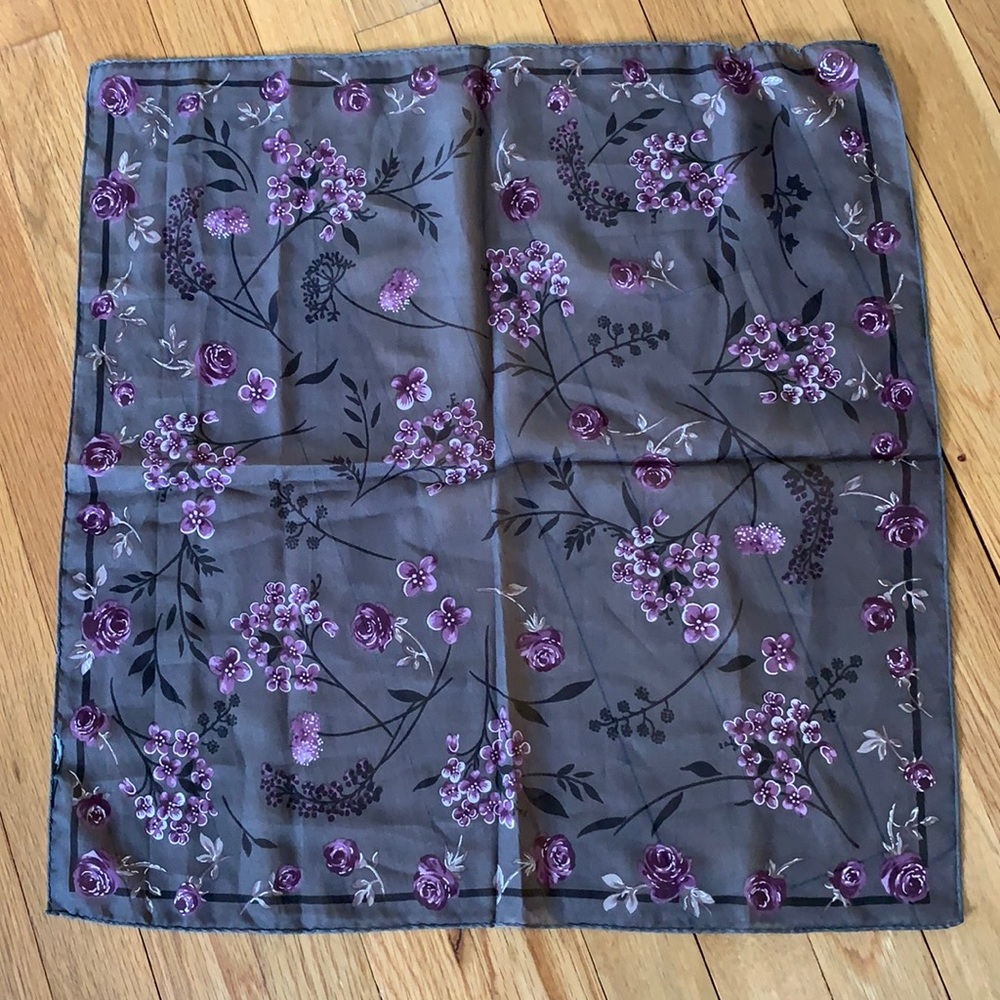 Silky scarf